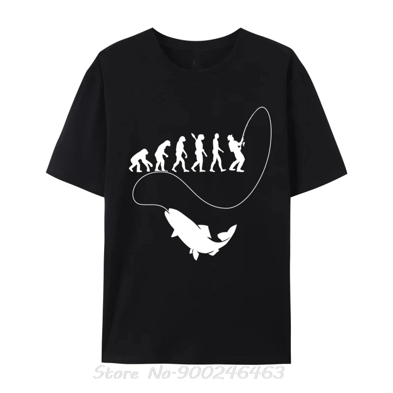 Camiseta masculina Fisherman Fishing Evolution Fisherman Fish Evolution Fishing Cool Labor Day, camiseta unissex de algodão, camisetas fitness