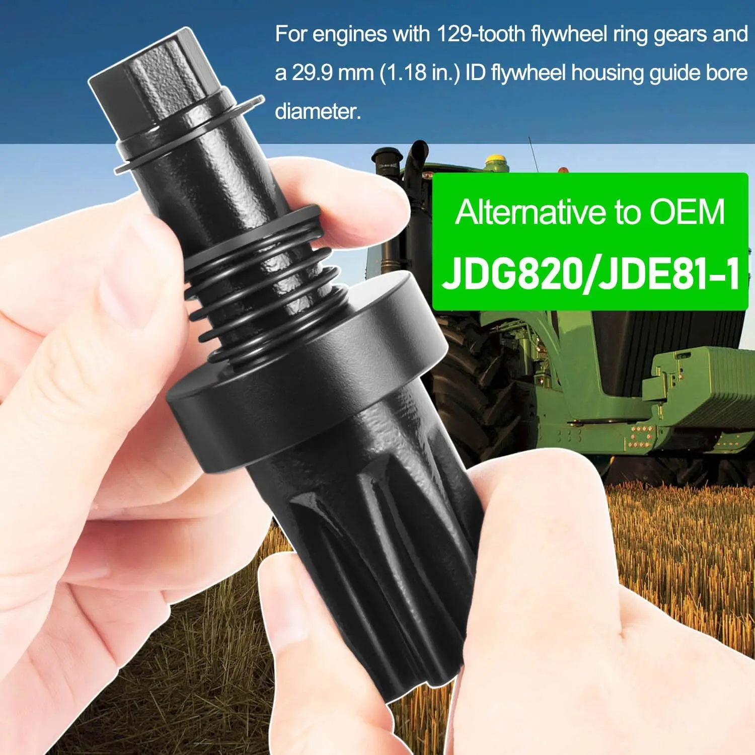 Herramienta de torneado de motor JDG820 para John Deere JDE81-1, 4024, 4039, 4045, 4239, 4276, 6619, 6059, 6068, 6076, 6081, 6090, 6105, 6125,