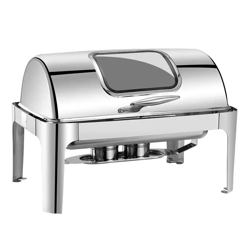 

High quality insulated casserole countertop food heater pot stainless steel buffet utensils hot pot