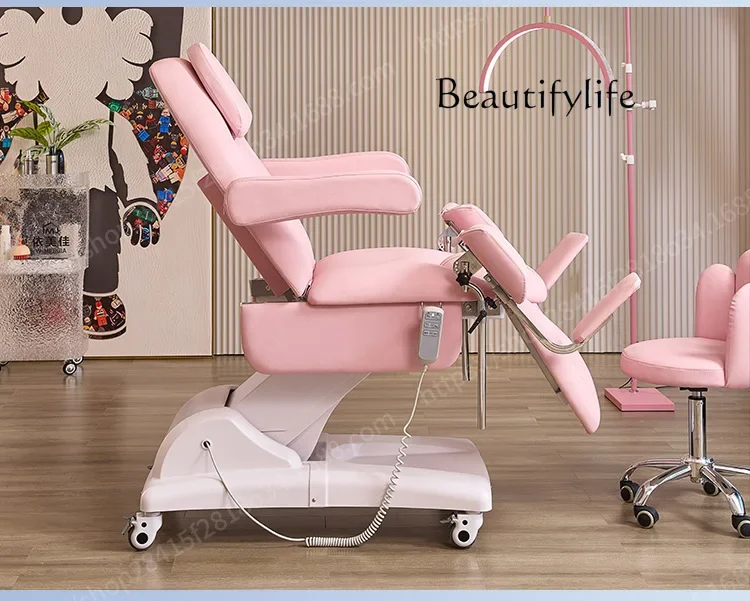 

SM Electric Gynecological Beauty Bed Examination Medical Automatic Operating Chair Tattoo Micro-whole Bed