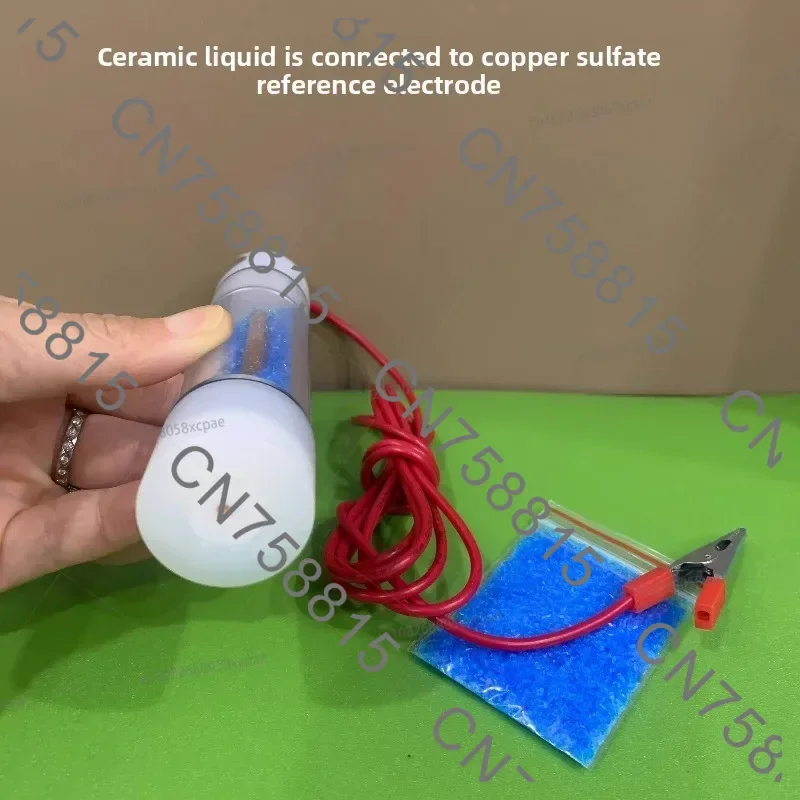 Copper Sulfate Electrode Corrosion Potential Reference Electrode，1 Pcs Copper Sulfate Reference Electrode