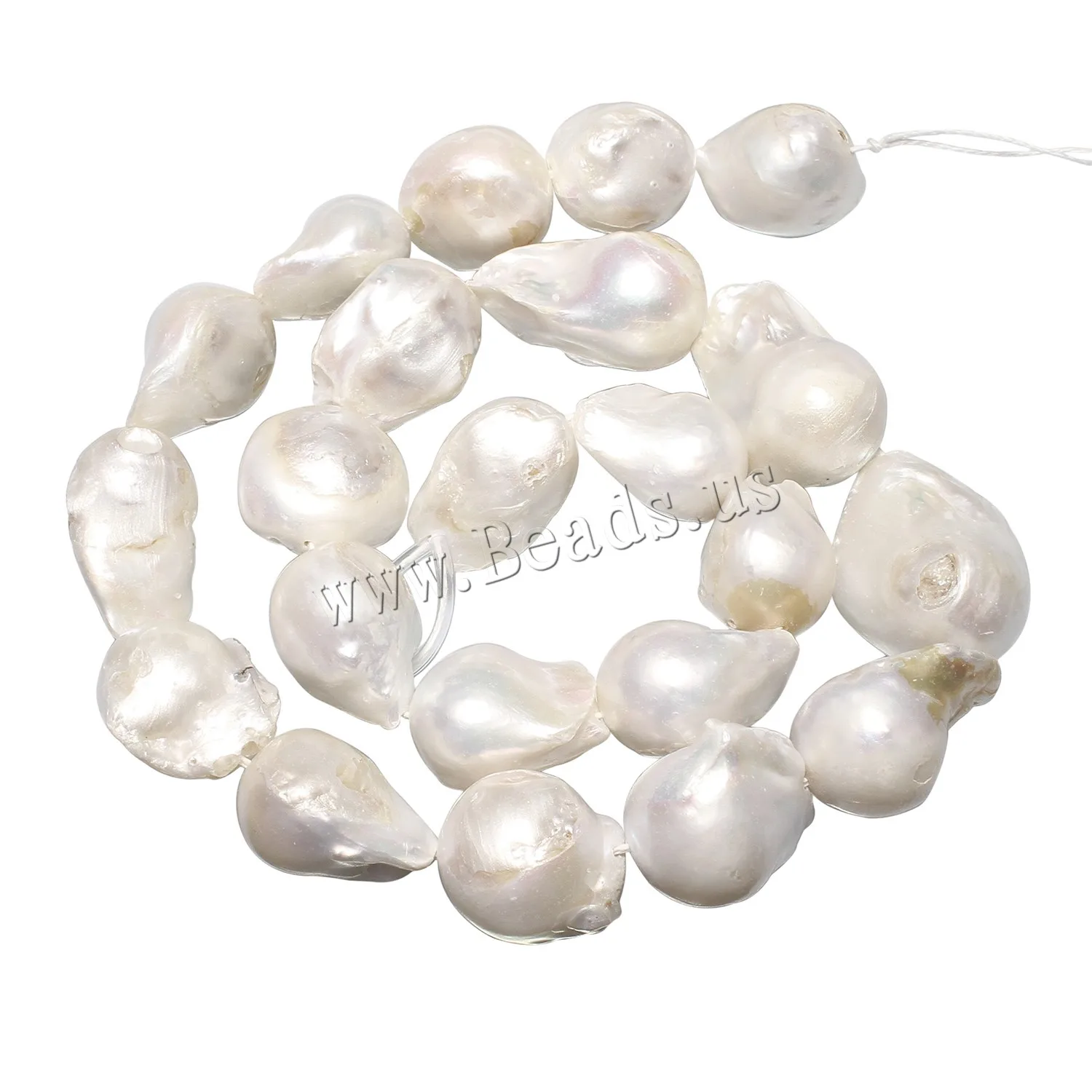 Irregular Shape Reborn Keshi Pearl Freshwater Cultured Pearls Jewelry Making DIY Necklace Bracelet White Pearl Beads Loose Pearl