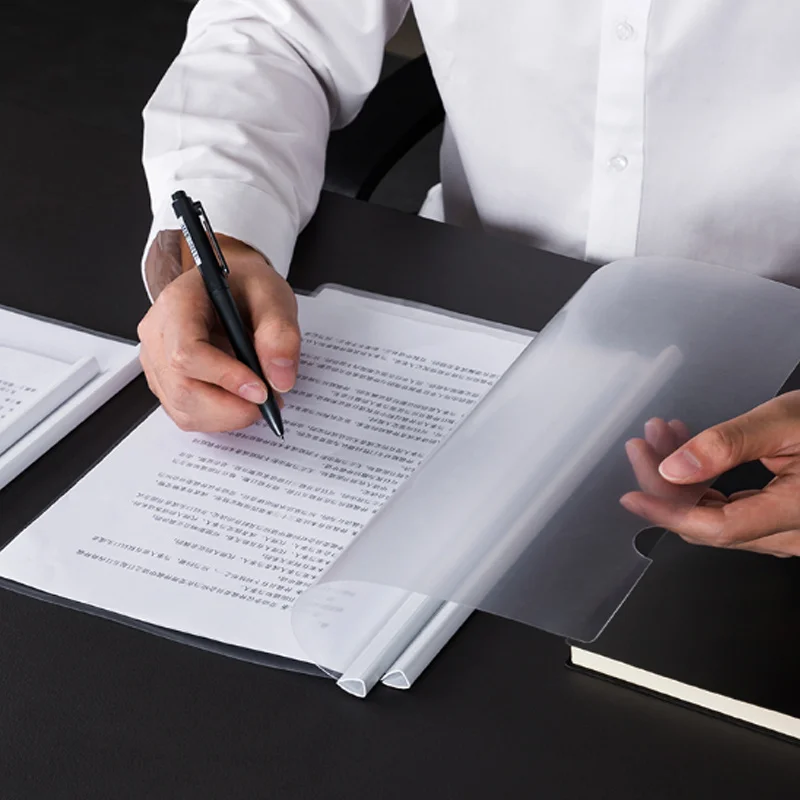 deli 5534 Thickened Flexible Report Document Office Learning Stationery high quality