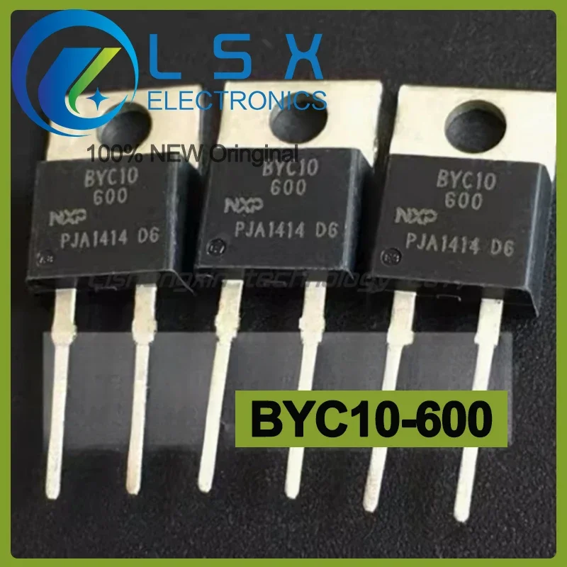 10pcs BYC10-600 TO-220 New and Original