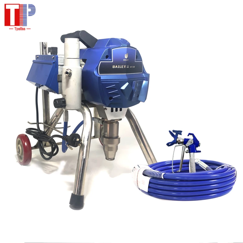 Tpaitlss for Wear Resistance 4L/min 3000W Portable Electric Flow High Pressure Airless Spraying Machine