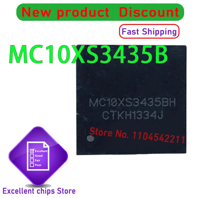 

(2-5 шт.) 100% новый набор микросхем MC10XS3435B MC10XS3435BH MC10XS3435 QFN24