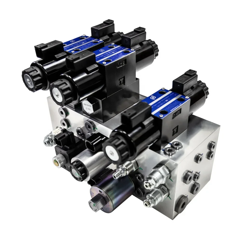 

Top hydraulic engineers custom design solenoid valve cartridge valve hydraulic manifold integrated hydraulic valves