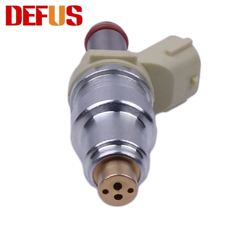 DEFUS 4X Precise Machining OEM Fuel Injector 23250-11070 For Toyota Camry Avalon Sera Engine Spare Parts