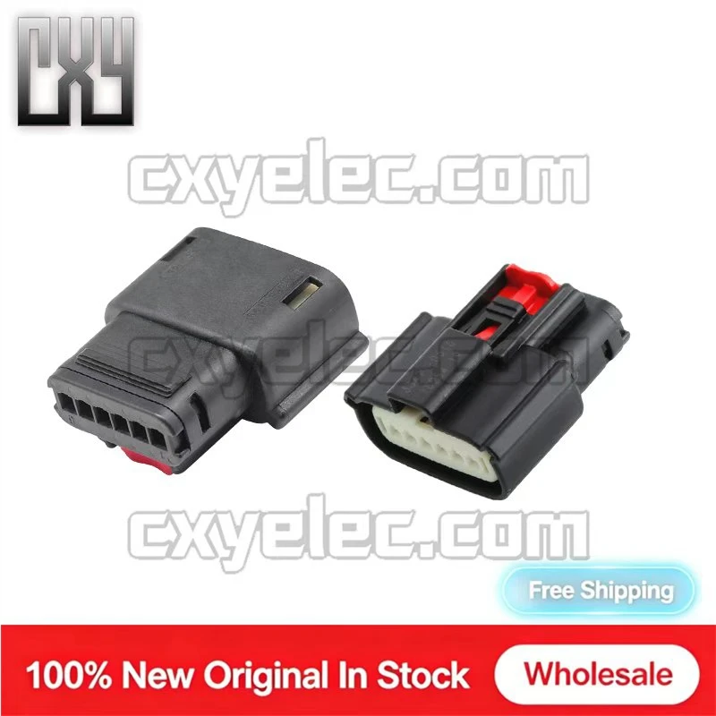 33471-0601 6Pin Female Connector Housing Only MX150 3.5mm IP67 Waterproof Key A Black For Car Headlight Fog Light Sensor Wiring