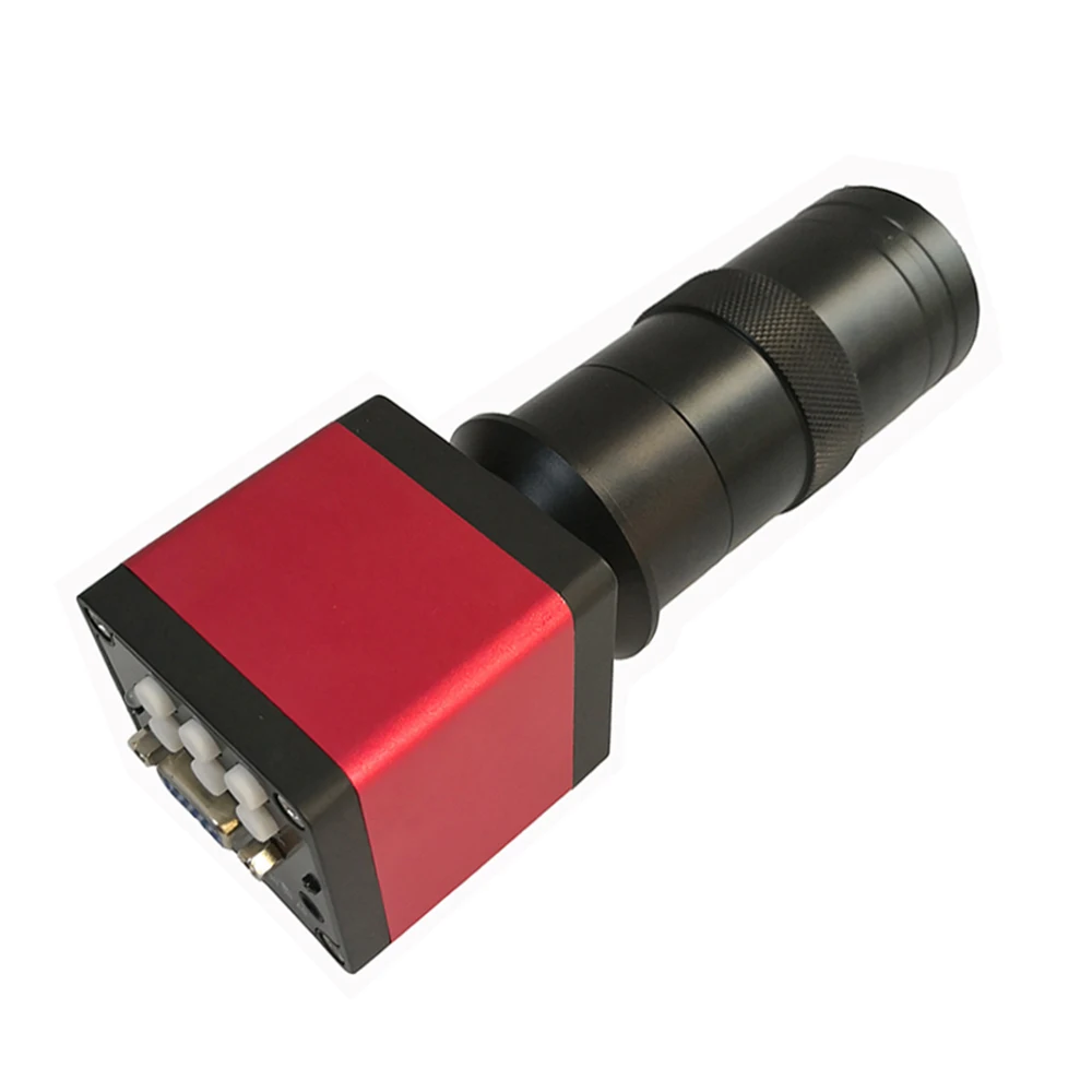 كاميرا مجهر فيديو صناعية ، تكبير قابل للتعديل ، عدسة تثبيت 130 × تكبير ، HDMI ، USB ، تكبير 0.1X-1.5X #6