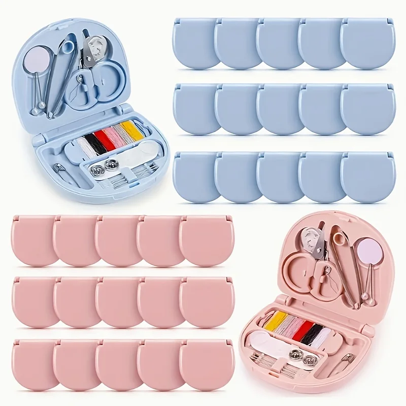 Mini-Nähkasten, minimalistischer Stil für neues Zuhause, praktisches kleines Nähset, Nähwerkzeug-Kombinationsset zum Selbermachen