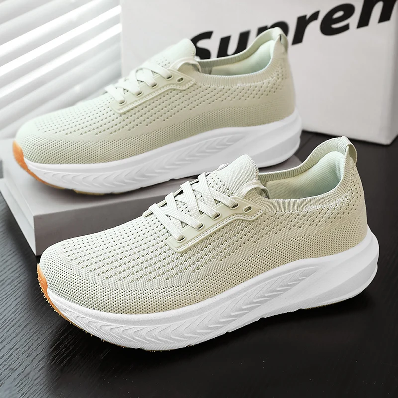 

﻿ Men's Wide Toe Shoes Mesh Breathable Flats Sneakers Comfortable Soft Walking Shoes Outdoor Daily Anti Slip Sports Shoes