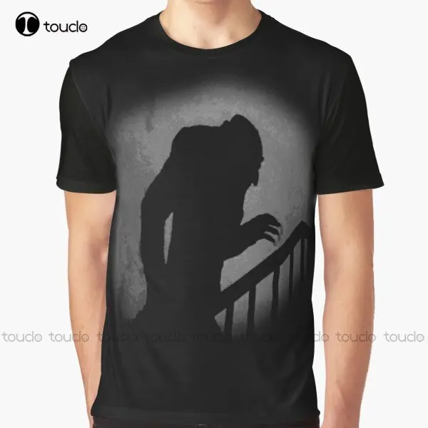 Nosferatu Silhouette Graphic T-Shirt Digital Printing Tee Shirts Streetwear Xxs-5Xl New Popular Unisex Christmas Gift