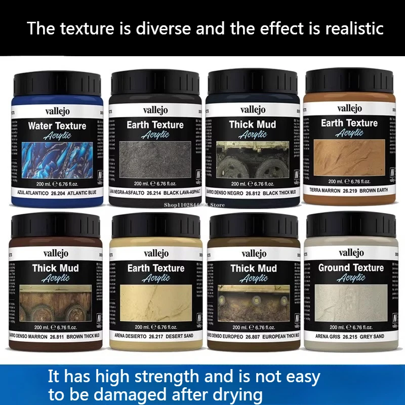 Scene Effect Paste/Handmade DIY Military Gundam Model Water Maker Texture Scene Terrain Ointment Stone Mud Sand 26201-26820