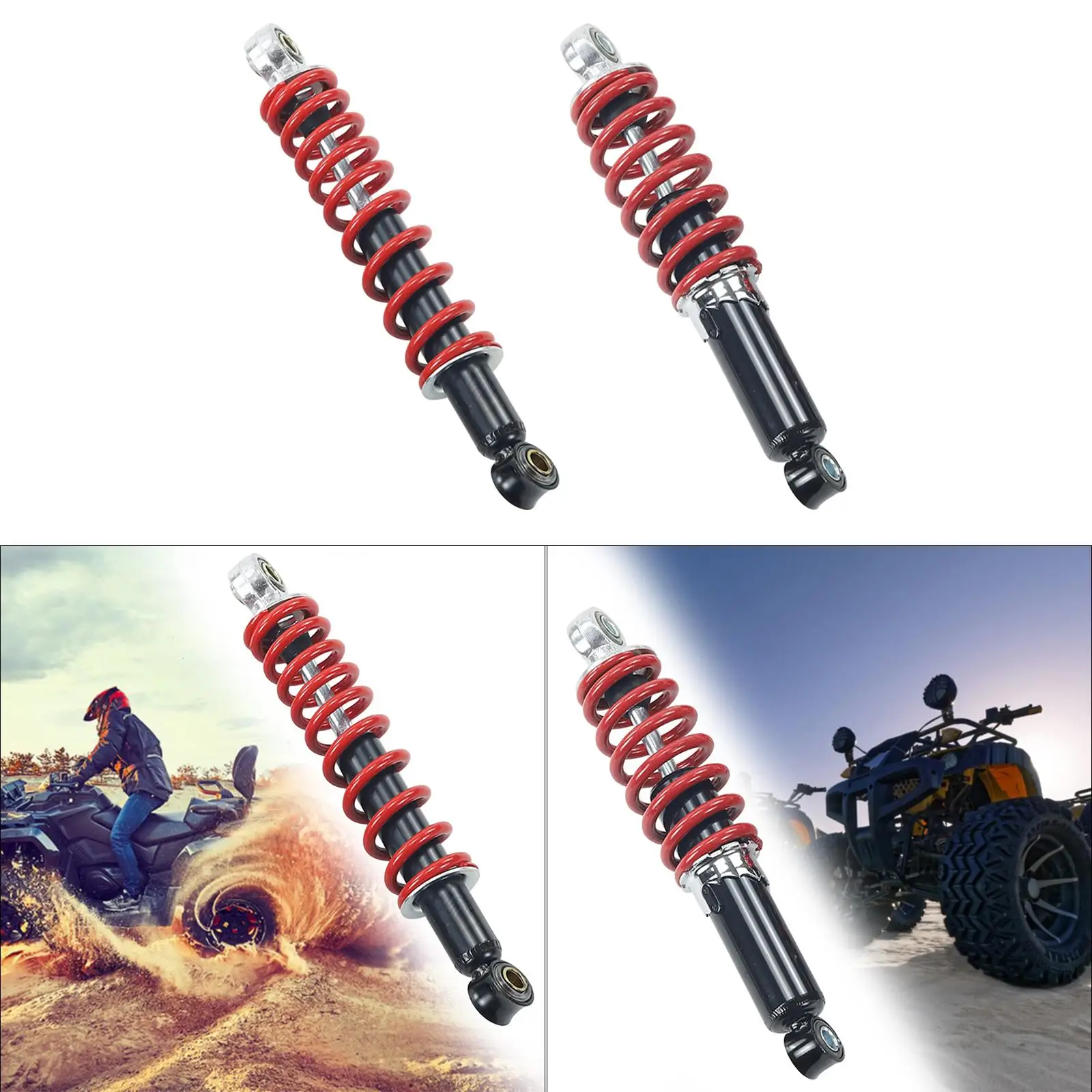 250mm Shock Absorber Replace Parts for ATV Go Kart Sturdy Accessory