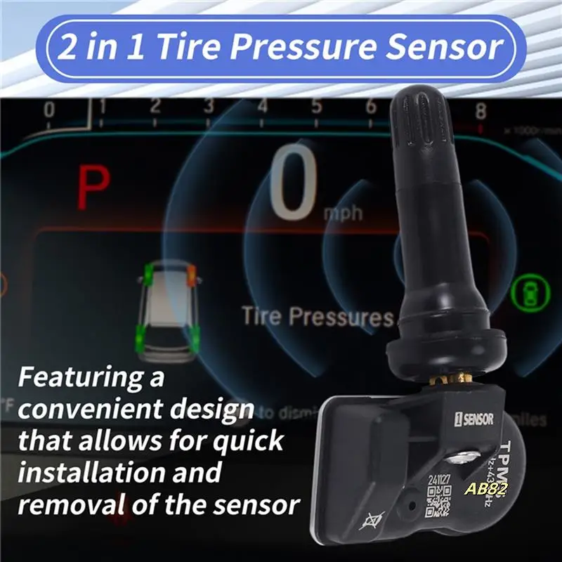 

Car Tyre TPMS Sensor Programmable Tire Pressure Sensor 315MHZ+433Mhz 2 In 1 For Autel Tool TS408 TS508 ITS600 MX Sensor