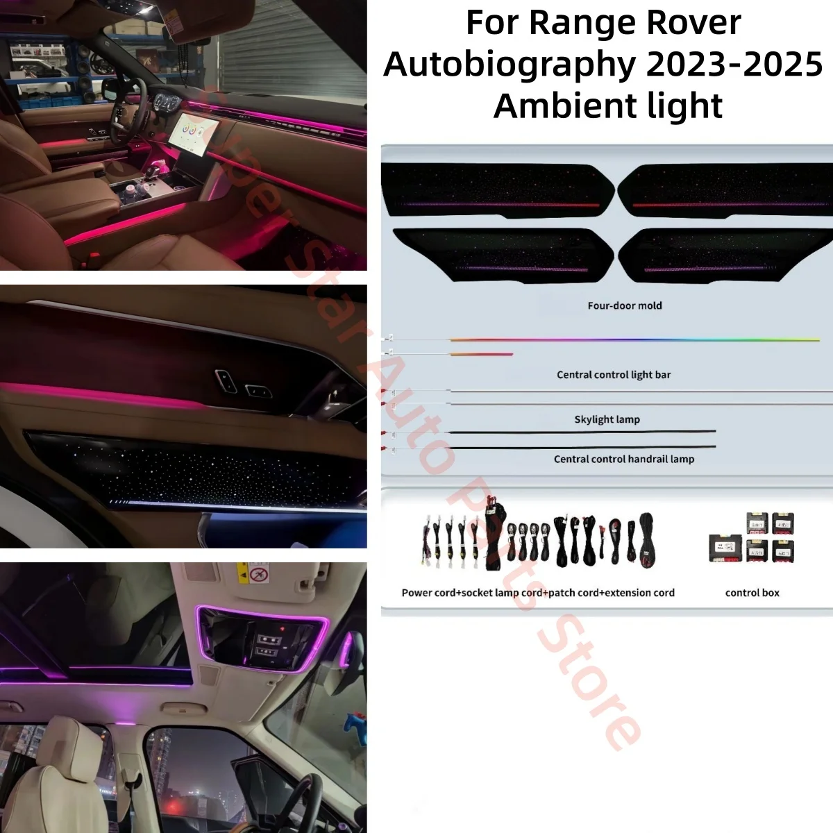 

For Range Rover Autobiograghy LWB Vogue 2023-2025 Atmosphere Lamp Automotive interior lighting upgrade auto parts ambient light