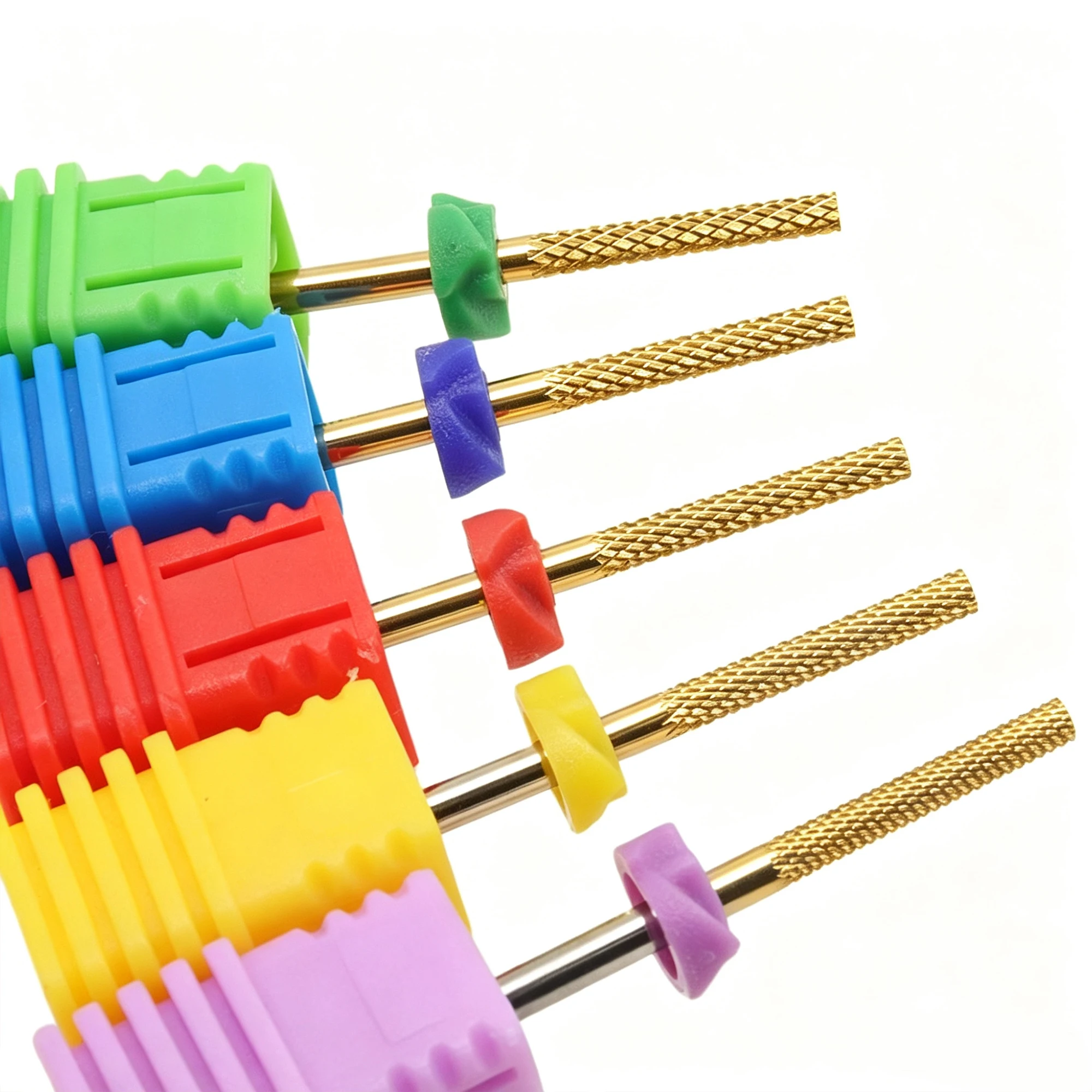 1Pc Tungsten Carbide Nail Drill Bit, for Cuticle Prep, Gel Removal, Nail Step Shaping & Dead Skin Trimming, Salon‑Use for Gel Na