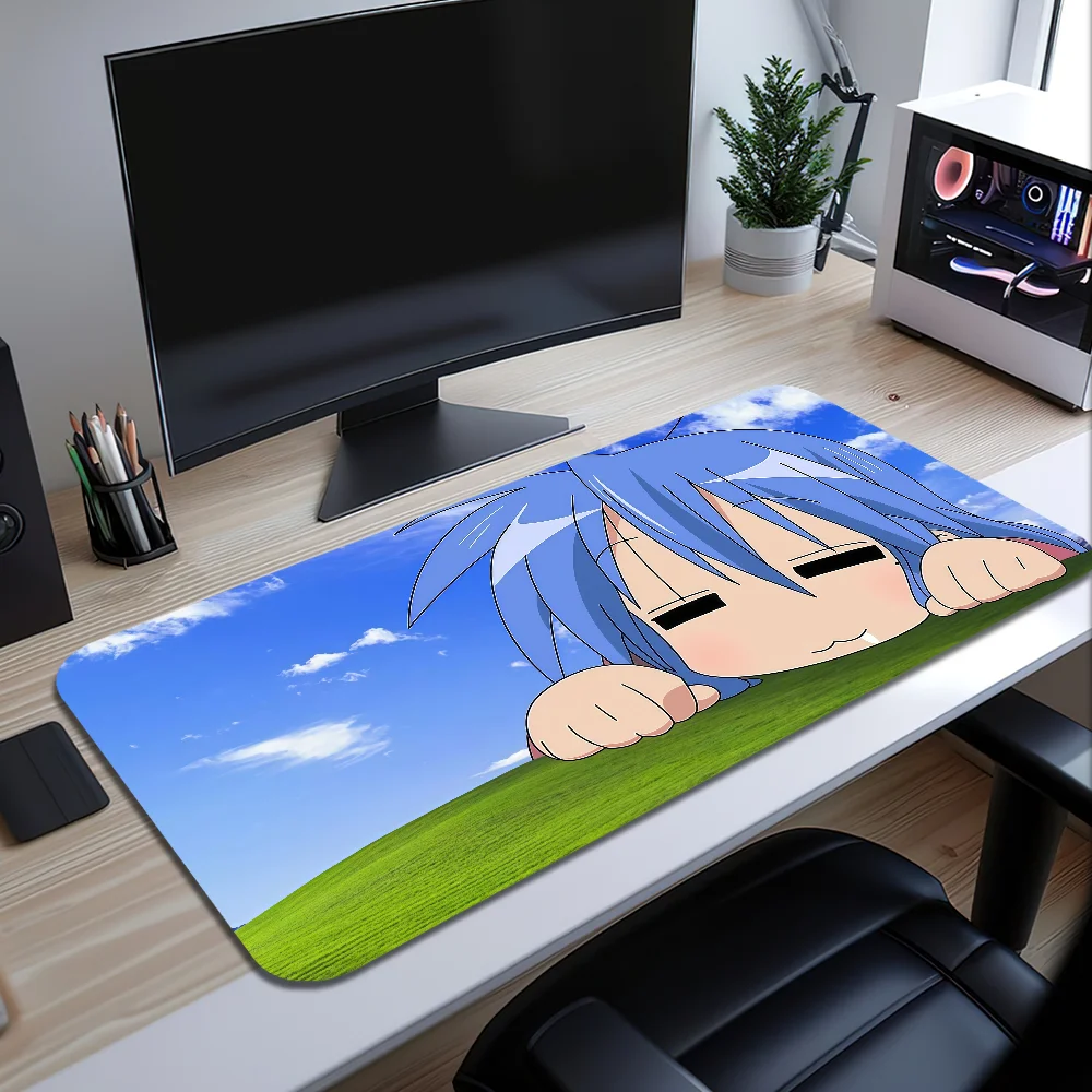 Аниме-l-lucky-star-konata-izumi-Коврик-для-мыши-Большой-настольный-коврик-для-клавиатуры-Эргономичный-офисный-резиновый-игровой-ПК-Нескользящий-противоскользящий-домашний-коврик-на-заказ