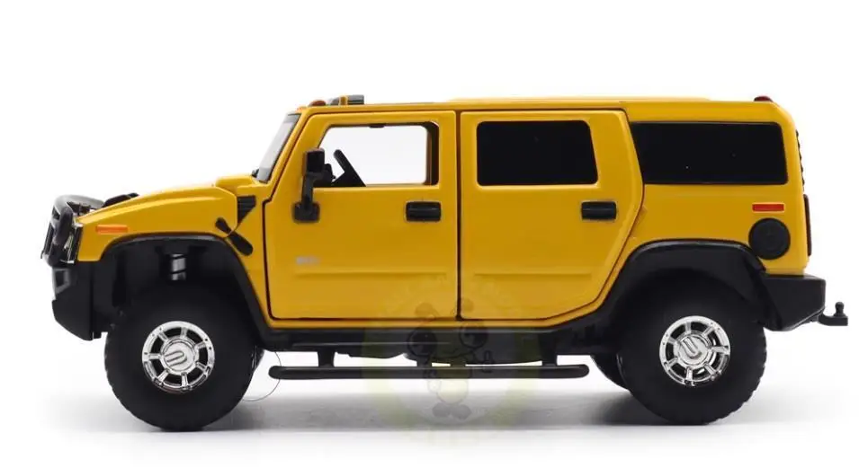 1/32 Nuovo Arrivo Prezzo Speciale Pressofuso In Metallo Americano Hardcore H2 Sei Porte Modello di Auto Mobili Display Collezione di Giocattoli Per Bambini