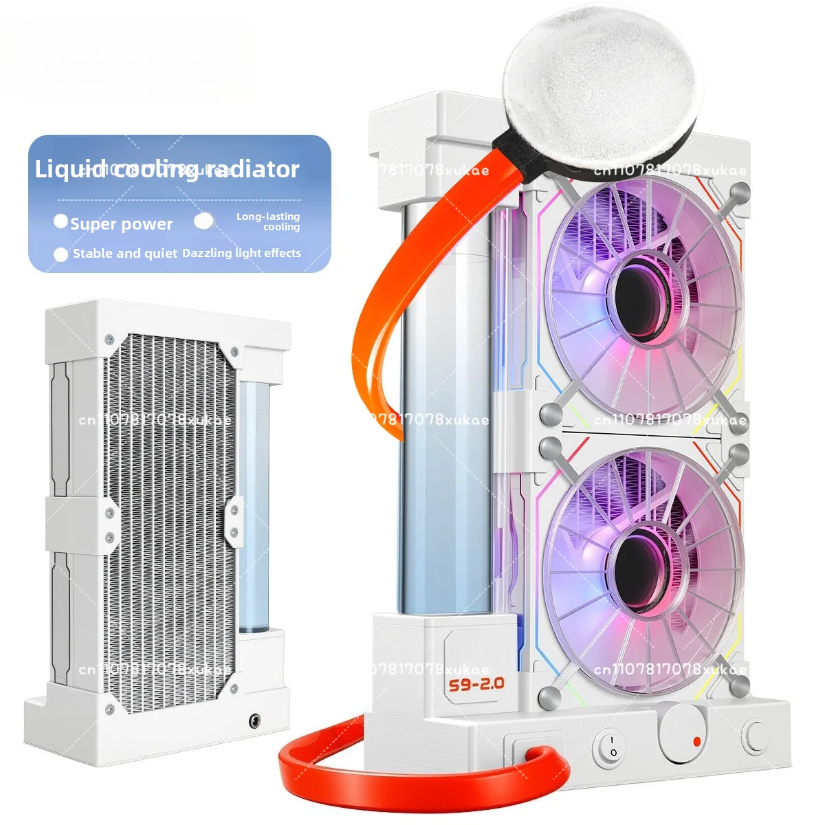 S9 Mobile Phone Water Cooling Radiator Tablet Game LIVE Dedicated Semiconductor Cooling