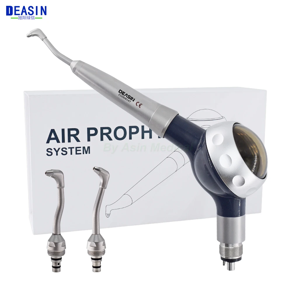 

Dental 2/4 hole Air Polisher Abrasion Microetcher Sandblasting Sandblaster Teeth Polishing 360ºrotation Dental Polishing