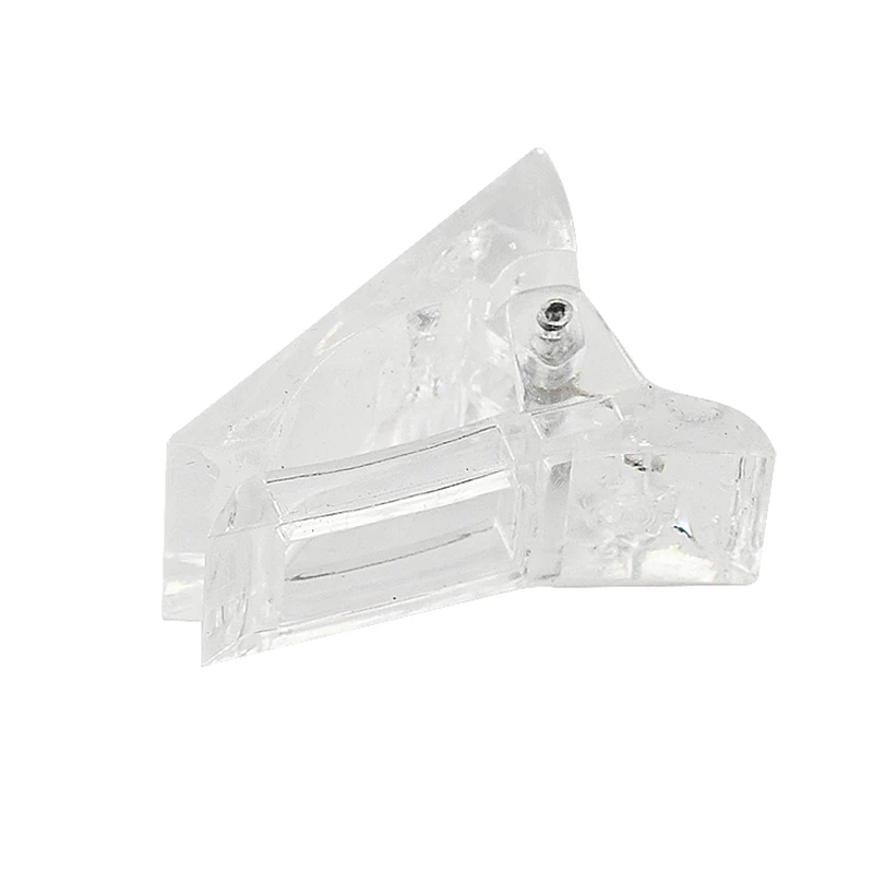 4/8/10Pcs Klar Nagel Clips Kristall Form Halter Verlängerung Formen Gel Styling Nagel Tipps Clip Nail art Salon Liefert Maniküre Werkzeuge