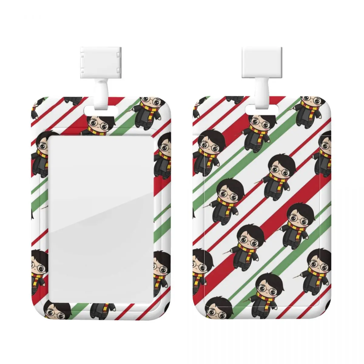 

Custom H-Harries Anime Card Badge Holder Card Holder Men Women Magic Movie Neck Strap ID Credential Holder Engineers
