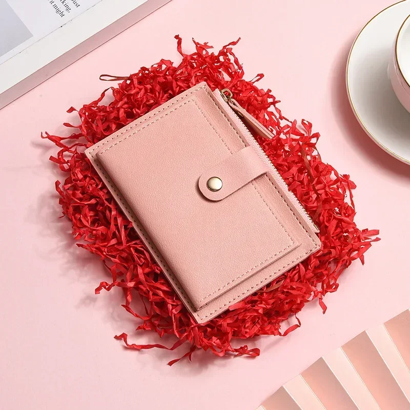 

Trendy Ultra-thin Coin Purse Multi-functional Card Case Portable Travel Zipper Card Case