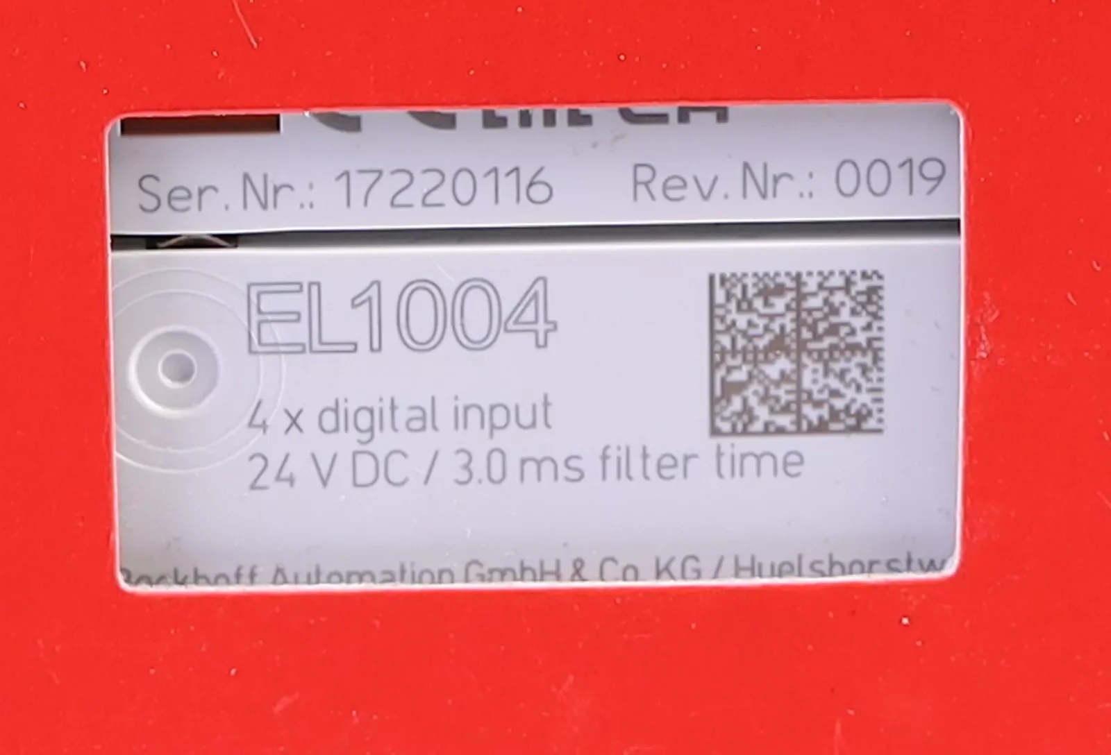 EL1004 EL 1004 4-канальный цифровой вход для BECKHOFF EL1004