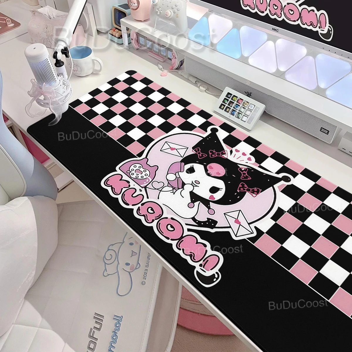 Pc Gaming Kuromi - ゲームマット クロミ Xxl マウスパッド 特大 かわいい漫画の女の子