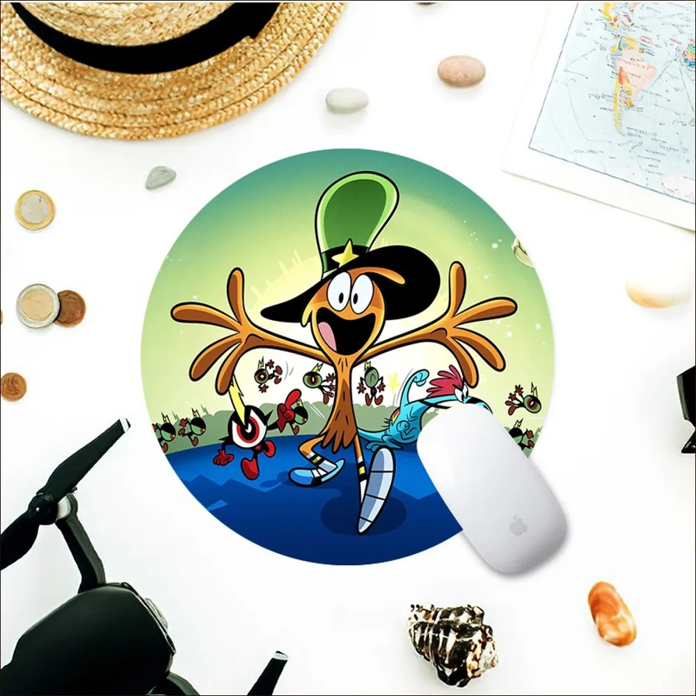 Disney Wander Over Yonder Mousepad Small Round Speed Version Game Computer Keyboard Office Table PC Laptop Mouse Desktop Mat