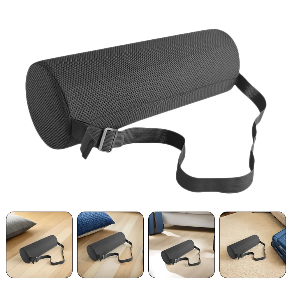 

Lumbar Roll Pillow Breathable Washable Lumbar Support Pillow for Office Chair Car Seat Posture Corrector