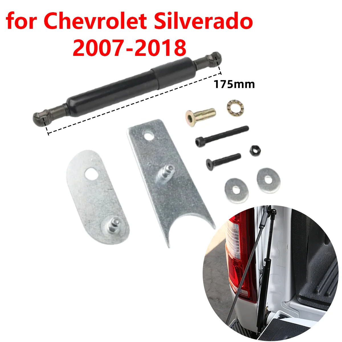 

Для Chevrolet Silverado 2007-2018 Автомобильный задний багажник Задняя дверь газовая распорка демпфер опорный амортизатор