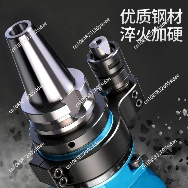 Machining Center Side Milling Right Angle Head BT40 BT50 Horizontal Milling Angle Head 90 Degrees Right Angle Tool Holder