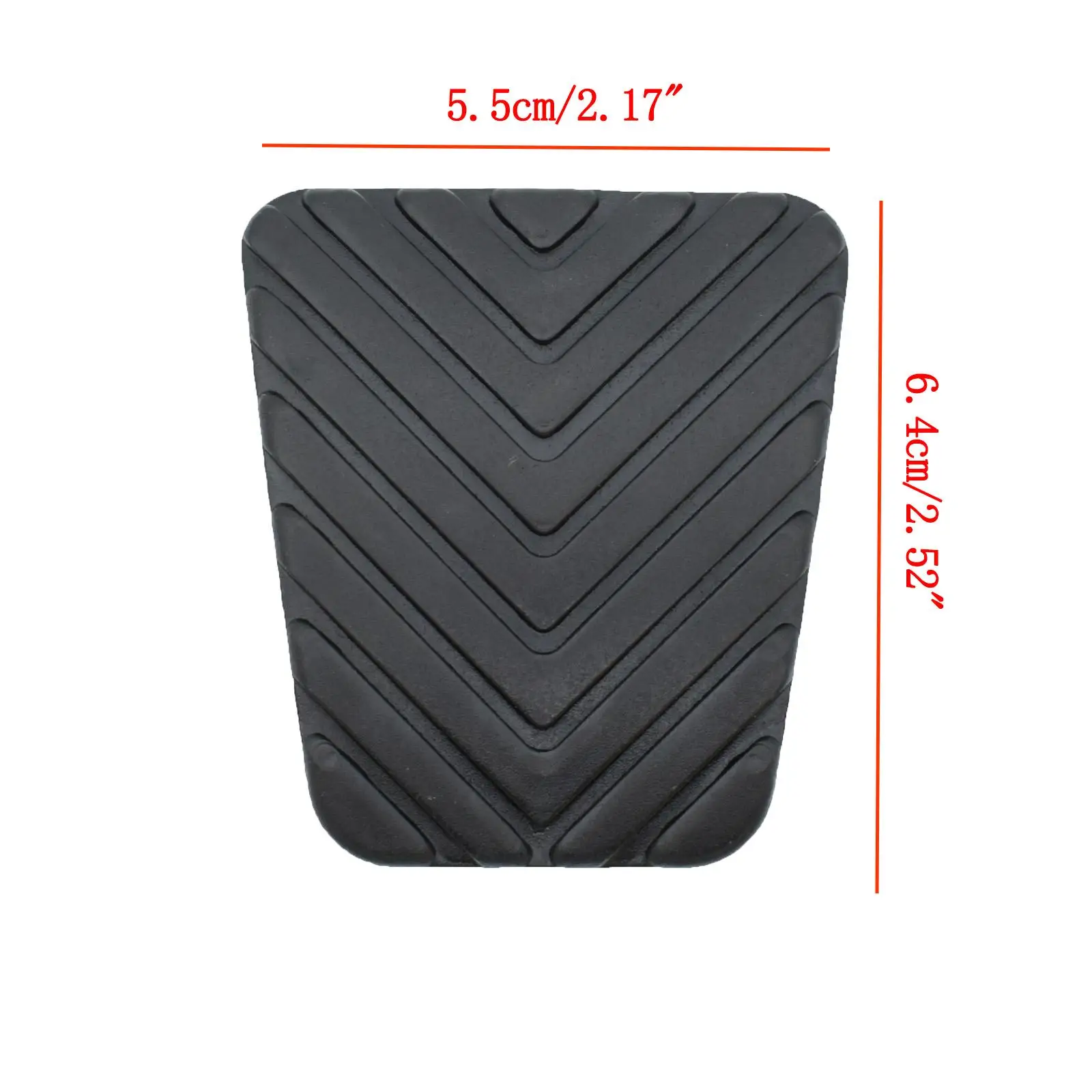 2Pcs/Set Car-styling Brake Clutch Pedal Pad Rubber Cover For Hyundai Accent Tucson Tiburon Sanata Veloster 3282536000 Pedal Pads