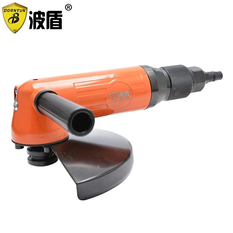 Amoladora angular neumática Wave Shield de 6 pulgadas, amoladora manual de viento de 150mm, amoladora angular de aire, Bd-0103