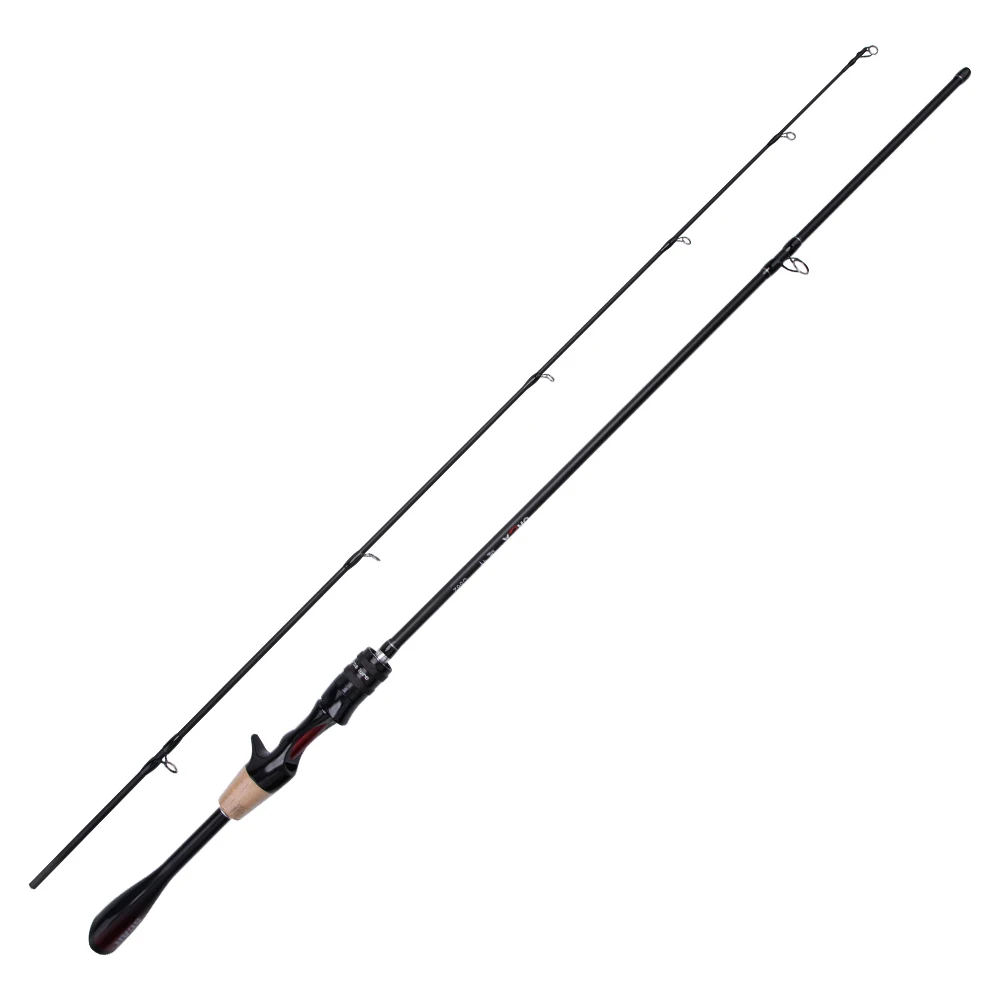 FISHINGFANS XYISHEN 1,68m 1,8m 2-teilige Angelrute aus Kohlefaser, Ultraleichte L-Casting Angelrute – Detail 2