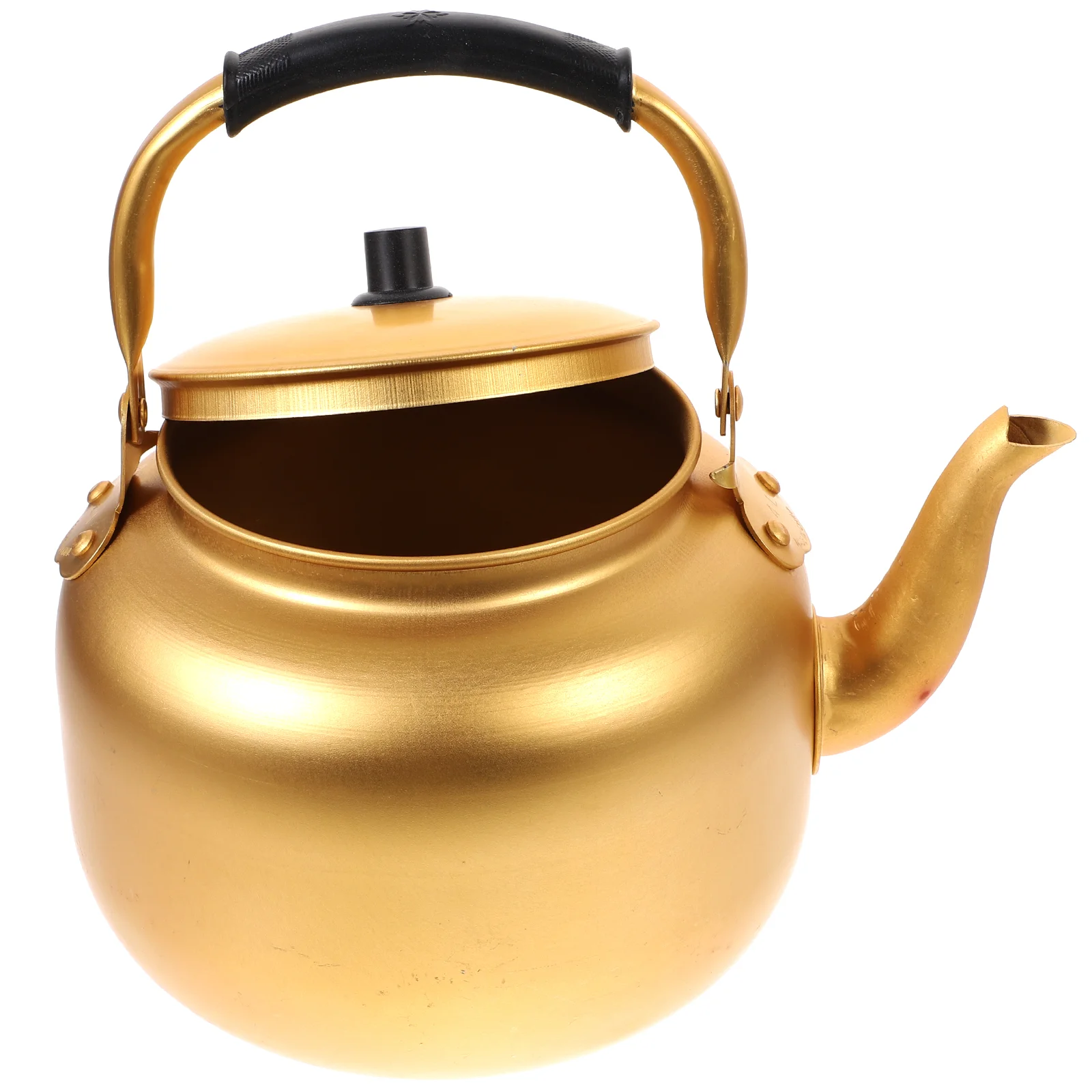 

Rice Jug Aluminum Water Kettle Filter with Cover Thickened Kitchen Accessory Makgeolli Strainer