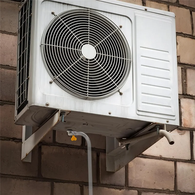 ABDJ-Sostituzione universale del tubo di scarico CA da 3 piedi-2 pezzi Tubo di scarico del condizionatore d'aria-Kit tubo di scarico CA portatile a tenuta stagna