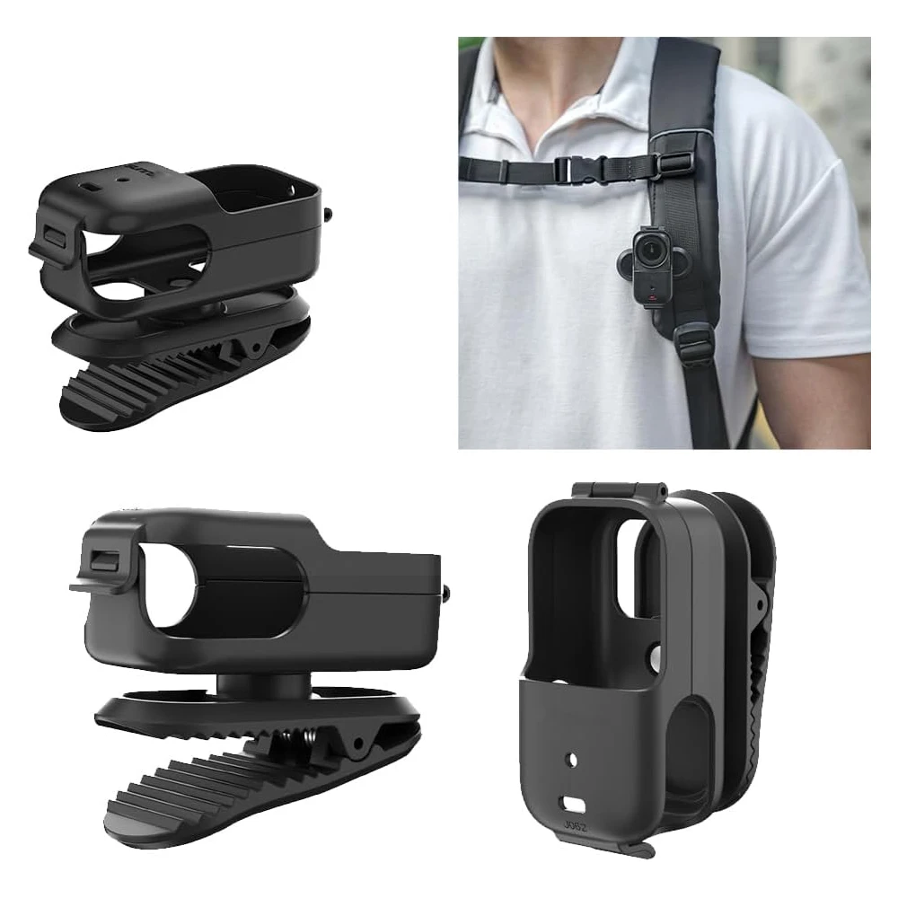 

Backpack Clip Holder for DJI Osmo Nano 360° Quick Release Clamp Mount for Clothes Hats Vertical-Horizontal Clamp for Nano Camera