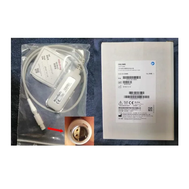 

Spo2 Cable Mindray original telemetry blood oxygen module/extension cable blood oxygen main cable plastic connector 0152-39689