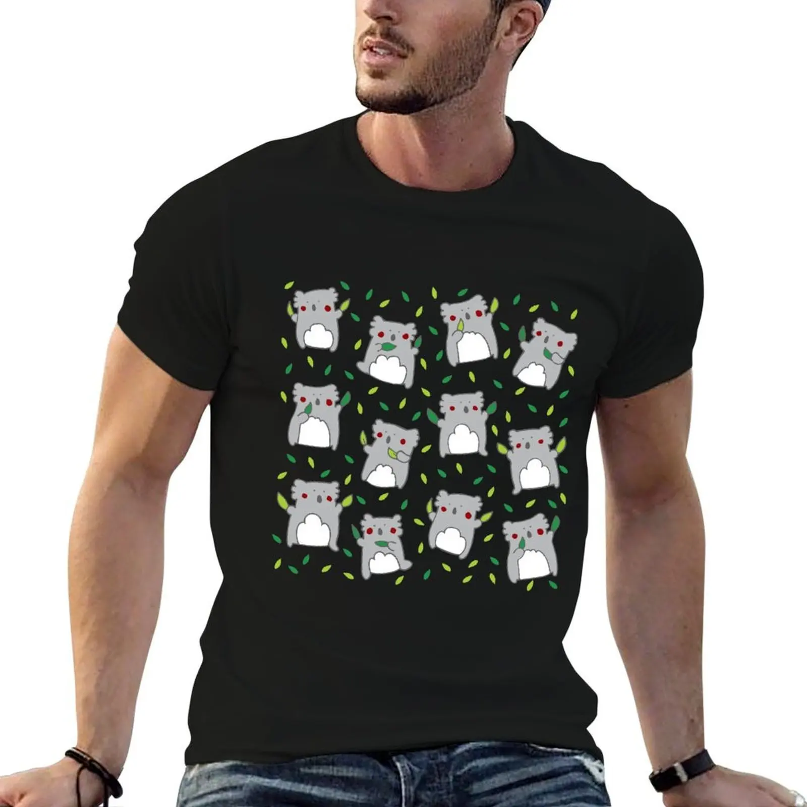 

Save the Koalas T-Shirt man t shirt graphic t shirts with prints t shirts designer T-shirt