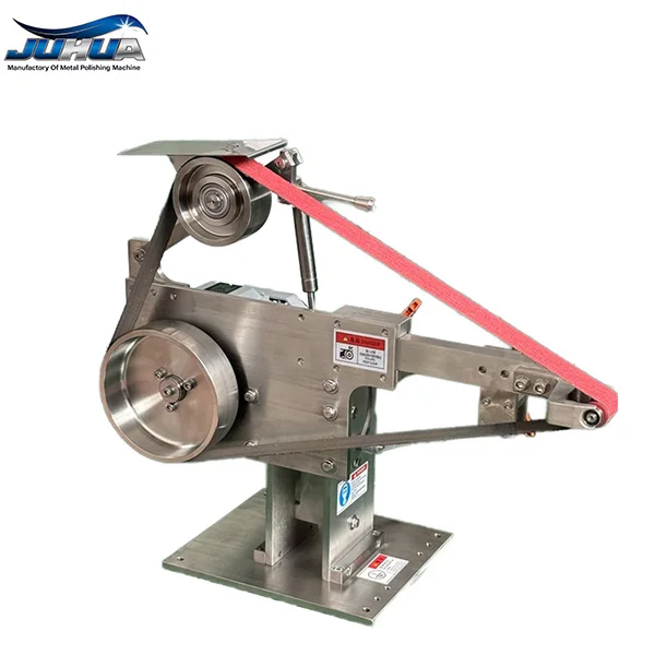 Electric Motor Metal Polishing Machine Multifunctional Stainless Steel Abrasive Belt Grinding Compact Belt Sander 4kw 1 Year