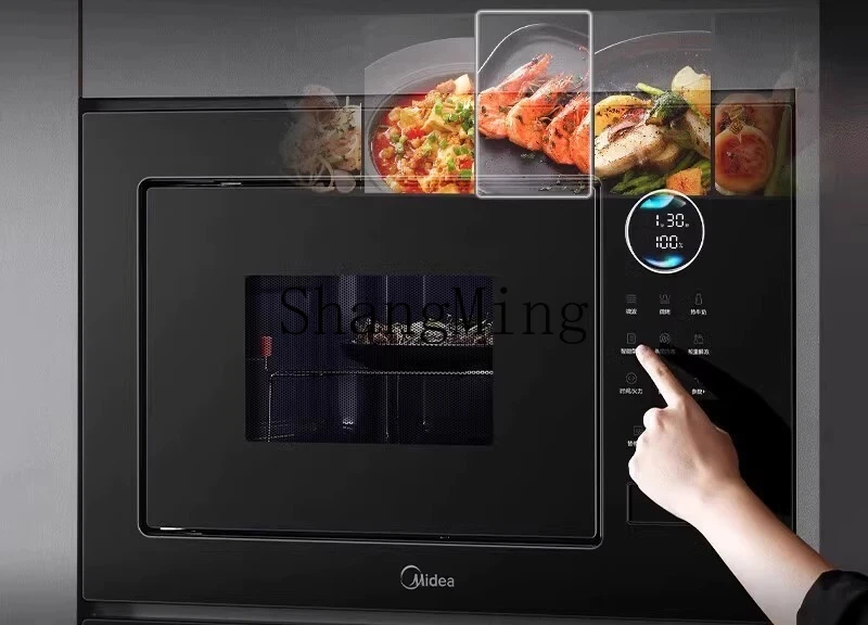 ZYY forno a microonde incorporato per uso domestico di piccole dimensioni con conversione di frequenza intelligente cottura a microonde incorporata