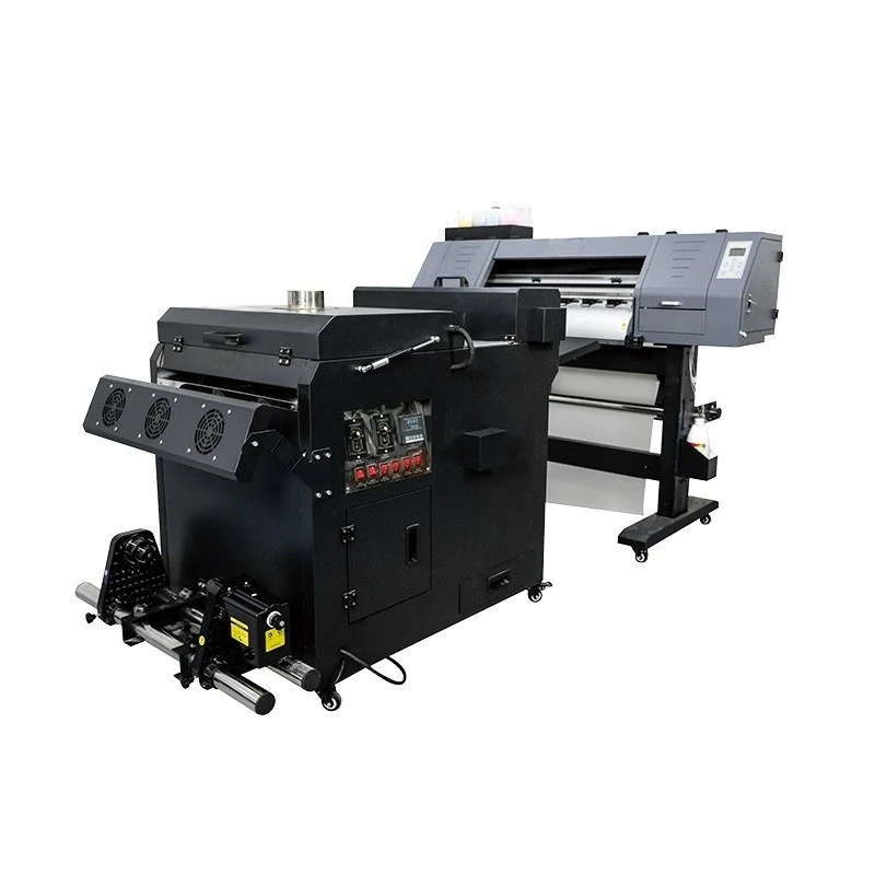 White ink heat transfer printer, double-head offset T-shirt clothing fabric, digital printing machine