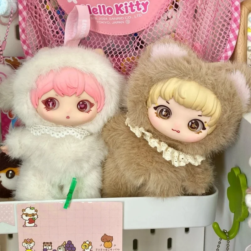 Em estoque genuíno letvan ziyuli animal festa série caixa cega figura saco pingente decoração kawaii moda boneca brinquedo presente da menina