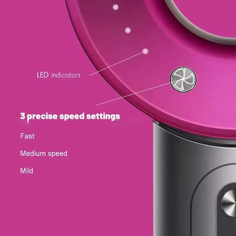 NEW High-power Leafless Hair Dryer 110,000 Rpm Professional 200 Million Negative Ion Hair Care Quick-drying Household Hair Dryer