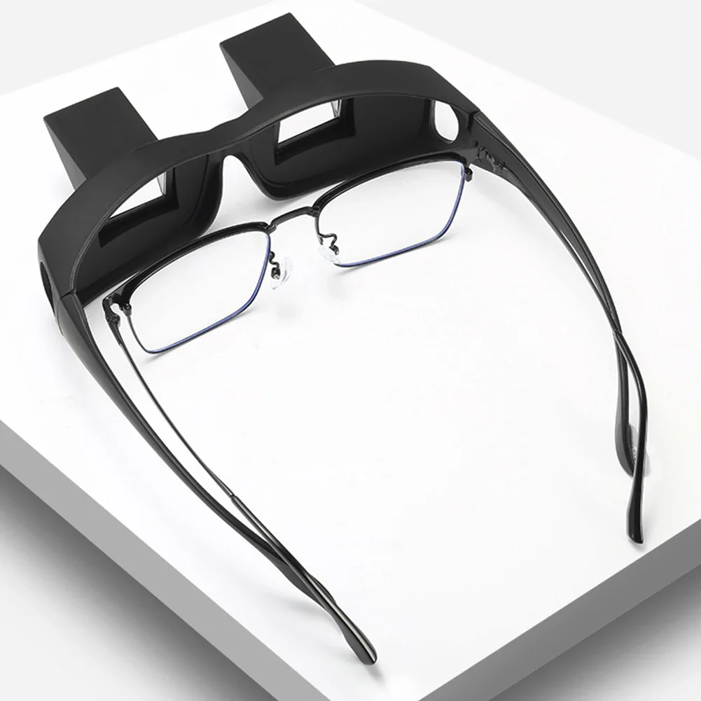 Amazing Lazy Creative Periscope Horizontal Reading Books Sit Glasses On Bed Lie Down View TV Myopia Usable Prism Spectacles