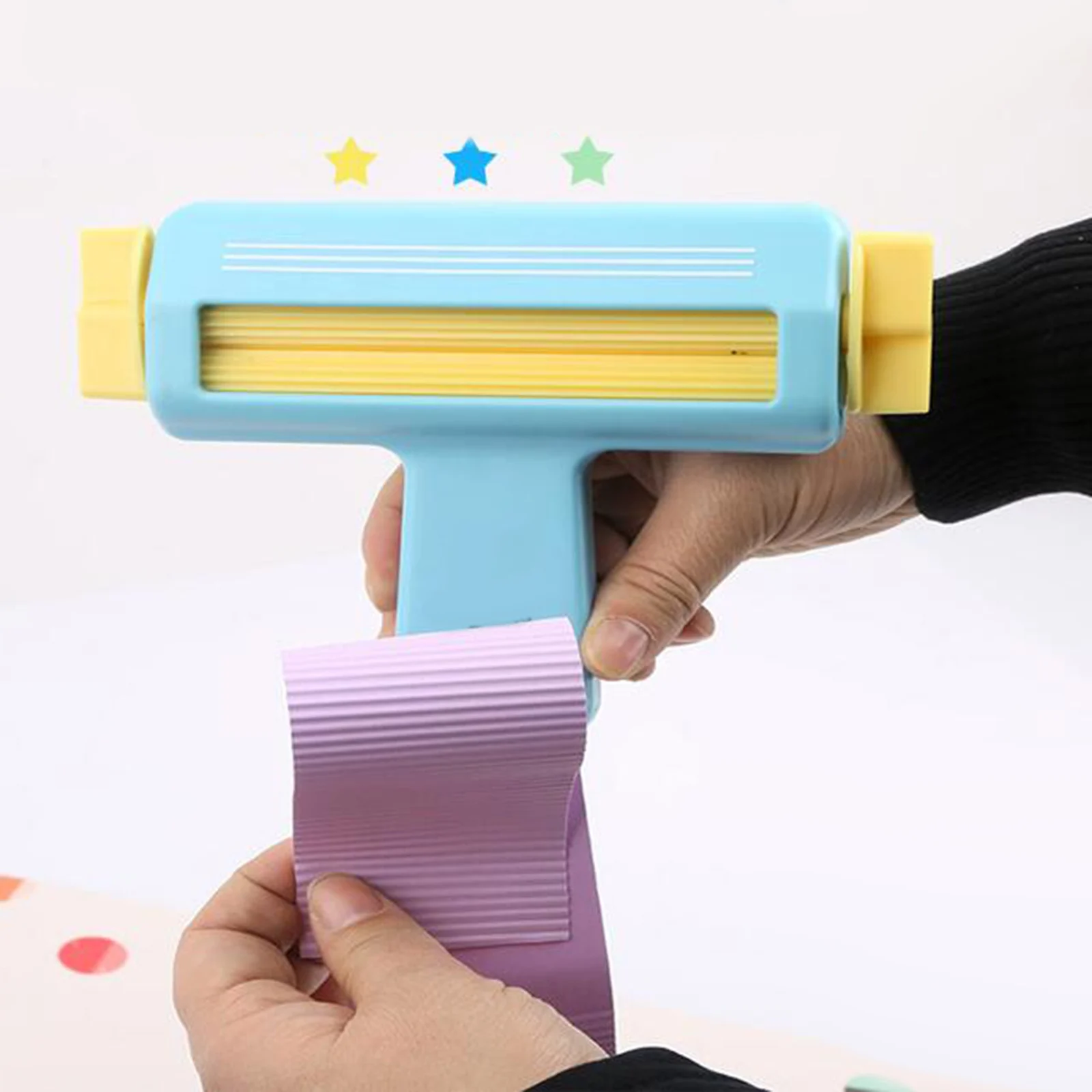 Embosser ondulado para Home Decor, Hand Ledger Tool, DIY Paper, Children Embossing Machine, Hand END Tool, Home Decor